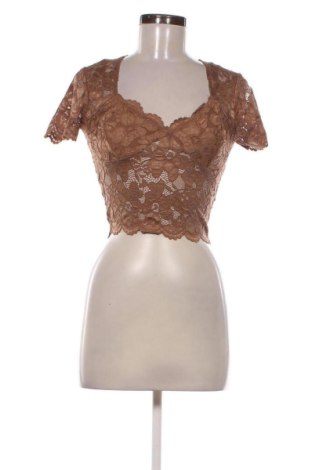 Dámská halenka Amisu, Velikost M, Barva Hnědá, Cena  454,00 Kč