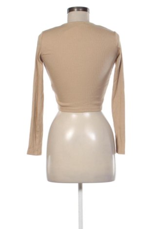 Γυναικεία μπλούζα Bershka, Μέγεθος S, Χρώμα  Μπέζ, Τιμή 9,70 €