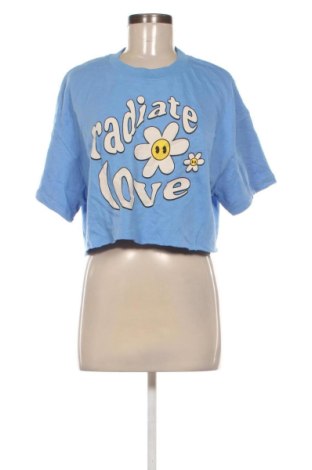 Γυναικεία μπλούζα Bershka, Μέγεθος M, Χρώμα Μπλέ, Τιμή 9,99 €