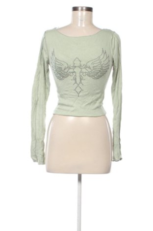 Bluzka damska Bershka, Rozmiar S, Kolor Zielony, Cena 46,99 zł