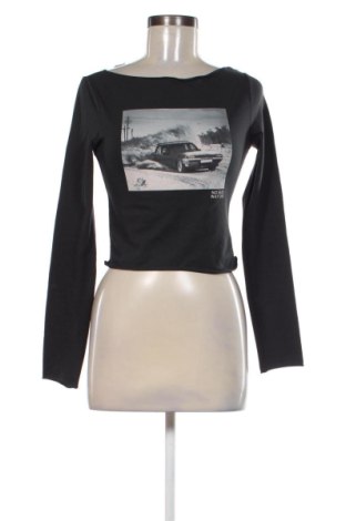 Dámska blúza Bershka, Veľkosť M, Farba Sivá, Cena  10,00 €