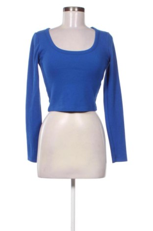 Γυναικεία μπλούζα Bershka, Μέγεθος S, Χρώμα Μπλέ, Τιμή 18,41 €