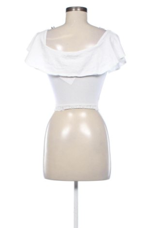 Γυναικεία μπλούζα Bershka, Μέγεθος XS, Χρώμα Λευκό, Τιμή 9,71 €