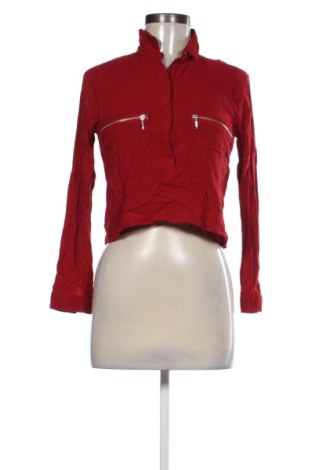 Dámská halenka Bershka, Velikost S, Barva Červená, Cena  283,00 Kč