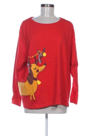 Дамска блуза Bpc Bonprix Collection, Размер 3XL, Цвят Червен, Цена 7,15 €