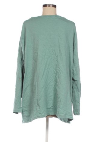 Γυναικεία μπλούζα Bpc Bonprix Collection, Μέγεθος 4XL, Χρώμα Πράσινο, Τιμή 8,99 €