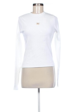 Bluză de femei Calvin Klein Jeans, Mărime M, Culoare Alb, Preț 275,99 Lei