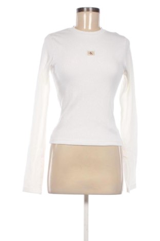 Damen Shirt Calvin Klein Jeans, Größe S, Farbe Weiß, Preis 55,99 €