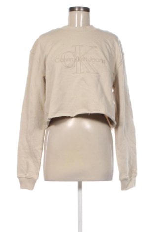 Γυναικεία μπλούζα Calvin Klein Jeans, Μέγεθος L, Χρώμα  Μπέζ, Τιμή 75,99 €