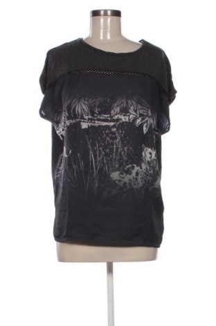 Damen Shirt Desigual, Größe L, Farbe Grau, Preis 27,99 €