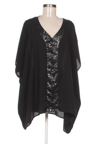 Γυναικεία μπλούζα Evans, Μέγεθος 4XL, Χρώμα Μαύρο, Τιμή 13,80 €