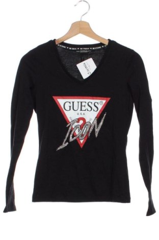 Дамска блуза Guess, Размер XS, Цвят Черен, Цена 25,05 €