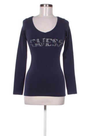 Γυναικεία μπλούζα Guess, Μέγεθος S, Χρώμα Μπλέ, Τιμή 10,99 €
