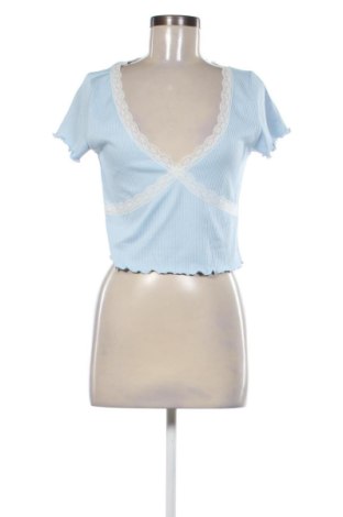 Bluzka damska H&M Divided, Rozmiar L, Kolor Niebieski, Cena 53,58 zł