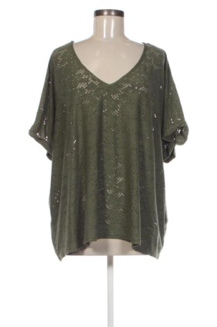 Damen Shirt Kiabi, Größe 3XL, Farbe Grün, Preis 12,99 €