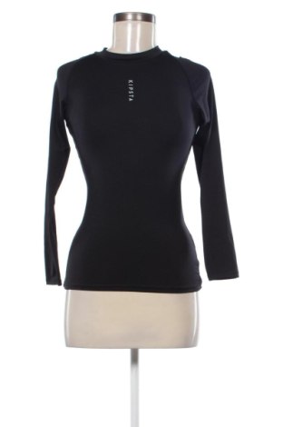 Bluzka damska Kipsta, Rozmiar S, Kolor Czarny, Cena 46,99 zł