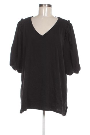 Γυναικεία μπλούζα Ms Mode, Μέγεθος XXL, Χρώμα Μαύρο, Τιμή 8,99 €