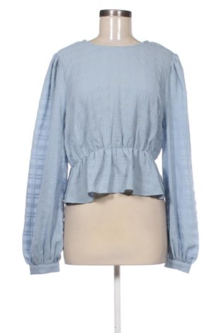 Dámska blúza NA-KD, Veľkosť L, Farba Modrá, Cena  17,00 €
