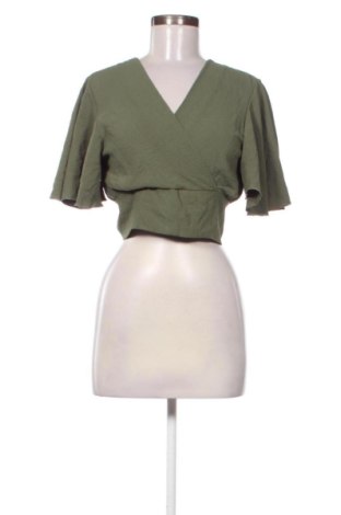 Γυναικεία μπλούζα New Feeling, Μέγεθος M, Χρώμα Πράσινο, Τιμή 7,99 €