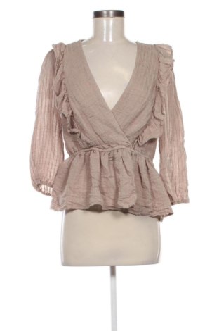 Дамска блуза ONLY, Размер L, Цвят Кафяв, Цена 4,09 €