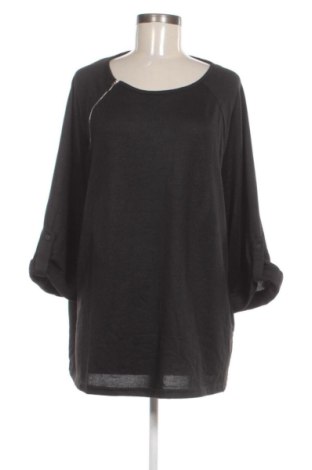 Γυναικεία μπλούζα ONLY Carmakoma, Μέγεθος L, Χρώμα Μαύρο, Τιμή 5,99 €