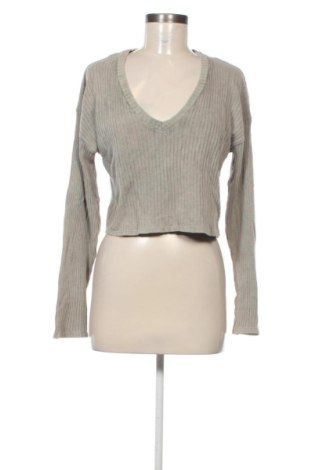 Дамска блуза Pull&Bear, Размер M, Цвят Сив, Цена 16,36 €