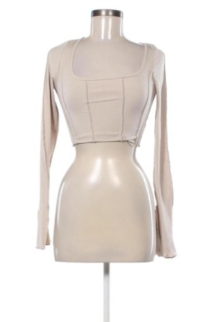 Дамска блуза SHEIN, Размер XS, Цвят Бежов, Цена 9,20 €