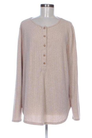 Dámská halenka SHEIN, Velikost 4XL, Barva Béžová, Cena  275,00 Kč