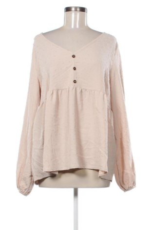 Bluzka damska SHEIN, Rozmiar XL, Kolor Beżowy, Cena 20,99 zł