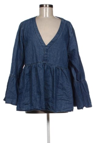 Дамска блуза SHEIN, Размер XXL, Цвят Син, Цена 6,13 €