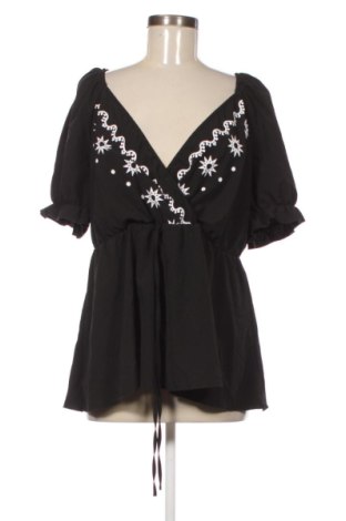 Női blúz SHEIN, Méret XXL, Szín Fekete, Ár 2 759 Ft