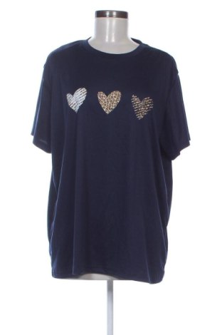 Γυναικεία μπλούζα SHEIN, Μέγεθος XXL, Χρώμα Μπλέ, Τιμή 7,99 €