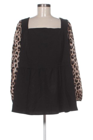 Dámska blúza SHEIN, Veľkosť 4XL, Farba Čierna, Cena  4,95 €