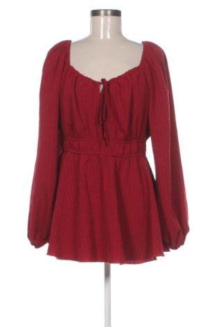 Bluză de femei SHEIN, Mărime XL, Culoare Roșu, Preț 60,99 Lei