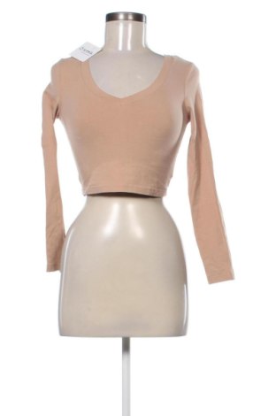 Дамска блуза SHEIN, Размер XS, Цвят Бежов, Цена 10,00 €
