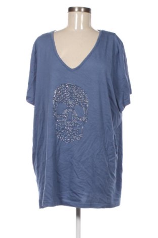 Дамска блуза Sheego, Размер 3XL, Цвят Син, Цена 7,66 €