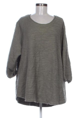 Дамска блуза Sheego, Размер 3XL, Цвят Зелен, Цена 17,89 €