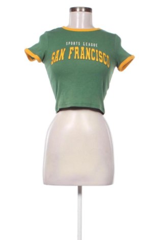 Dámská halenka Sinsay, Velikost XS, Barva Zelená, Cena  283,00 Kč