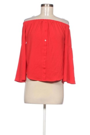 Γυναικεία μπλούζα Terranova, Μέγεθος XS, Χρώμα Κόκκινο, Τιμή 7,99 €