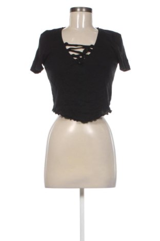 Γυναικεία μπλούζα Terranova, Μέγεθος L, Χρώμα Μαύρο, Τιμή 7,99 €