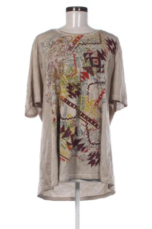 Γυναικεία μπλούζα Thea Plus, Μέγεθος XXL, Χρώμα  Μπέζ, Τιμή 9,99 €