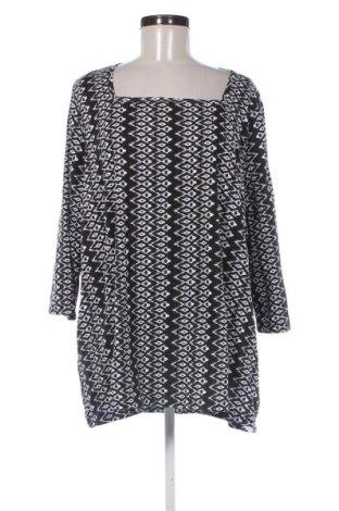Γυναικεία μπλούζα Ulla Popken, Μέγεθος XXL, Χρώμα Πολύχρωμο, Τιμή 7,99 €