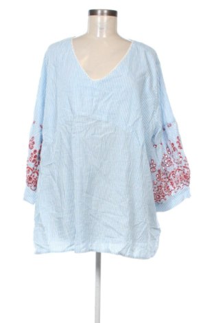 Damen Shirt Ulla Popken, Größe 4XL, Farbe Mehrfarbig, Preis 17,99 €