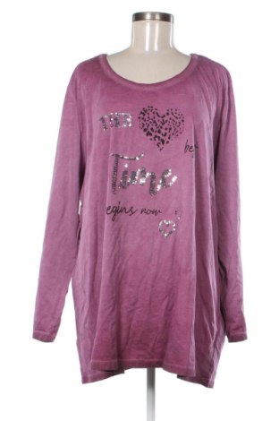 Дамска блуза Ulla Popken, Размер 3XL, Цвят Лилав, Цена 8,18 €