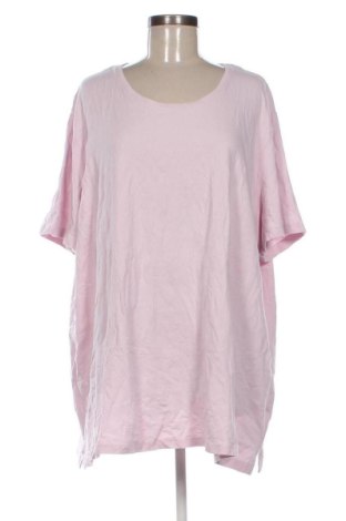 Γυναικεία μπλούζα Ulla Popken, Μέγεθος 5XL, Χρώμα Ρόζ , Τιμή 16,99 €