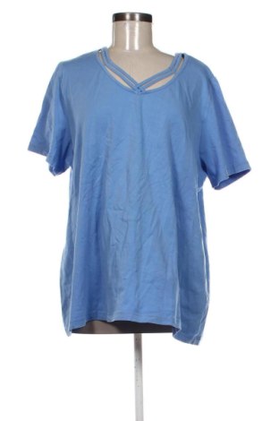 Damen Shirt Ulla Popken, Größe 3XL, Farbe Blau, Preis € 12,99