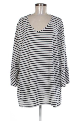 Γυναικεία μπλούζα Ulla Popken, Μέγεθος 5XL, Χρώμα Πολύχρωμο, Τιμή 23,83 €