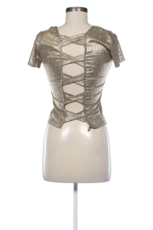 Γυναικεία μπλούζα Unbranded, Μέγεθος XS, Χρώμα Χρυσαφί, Τιμή 11,99 €