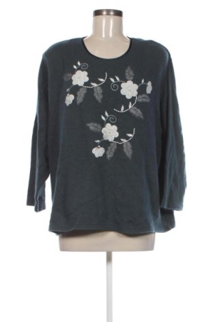 Γυναικεία μπλούζα Unbranded, Μέγεθος 3XL, Χρώμα Πράσινο, Τιμή 7,99 €