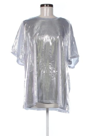 Γυναικεία μπλούζα Unbranded, Μέγεθος 5XL, Χρώμα Ασημί, Τιμή 10,00 €